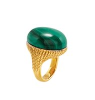 Anneau Chantecler Femme Et Voilà Capriness in Argent Malachite 44700 - 44700
